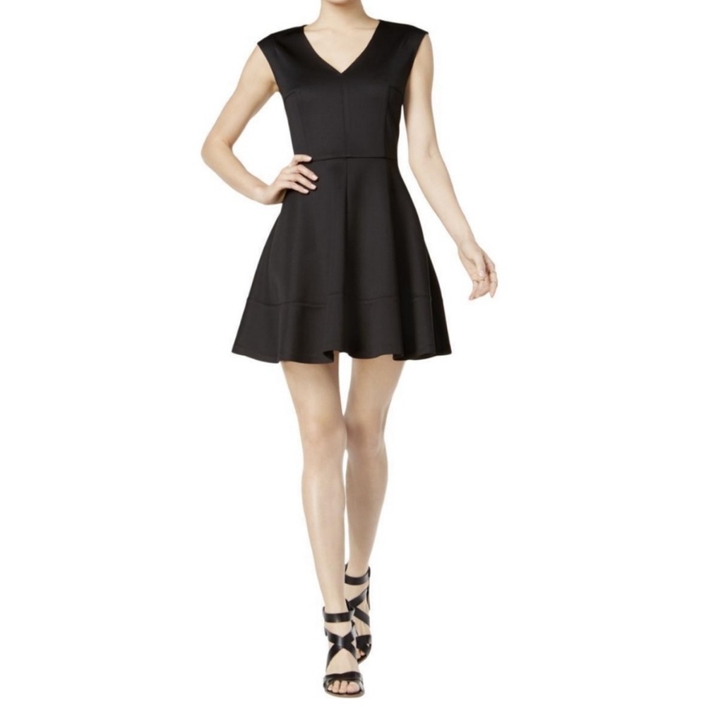 Bar III Black Dress